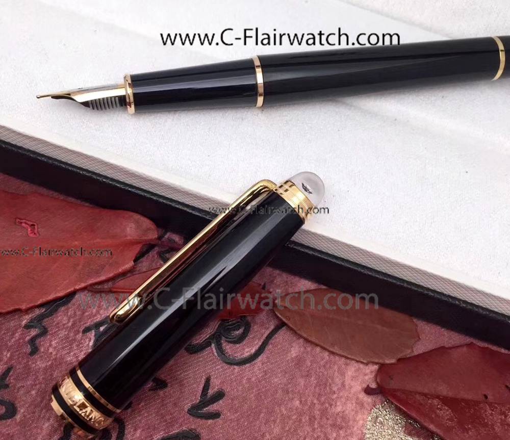 Fake Montblanc Meisterstuck 163 Fountain Pen w/ Dimaond